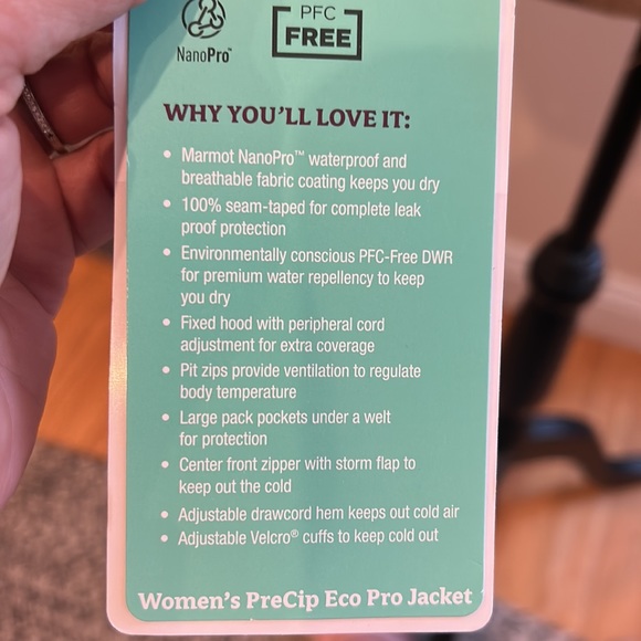 NWT Marmot W Prcp Eco Pro Jacket - Picture 9 of 9
